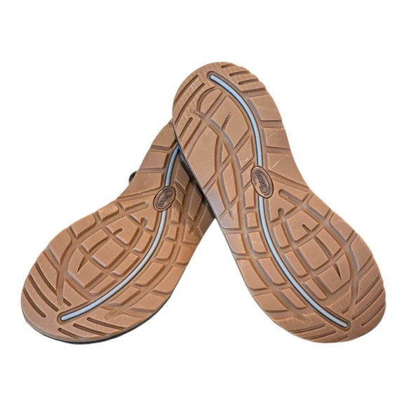 CHACO ZCloud Rambling Navy Sandals Rubber Sole Outdoor Hiking Size 10 NEW - Picture 7 of 7